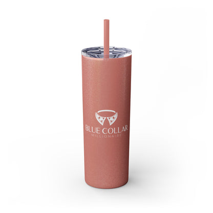 Skinny Tumbler with Straw, 20oz