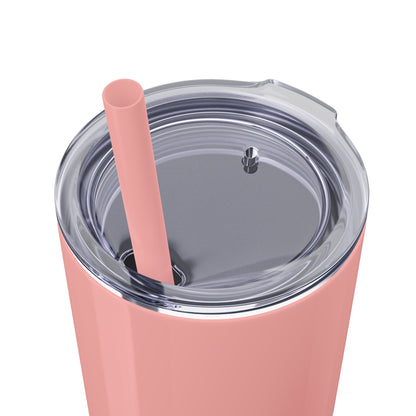 Skinny Tumbler with Straw, 20oz