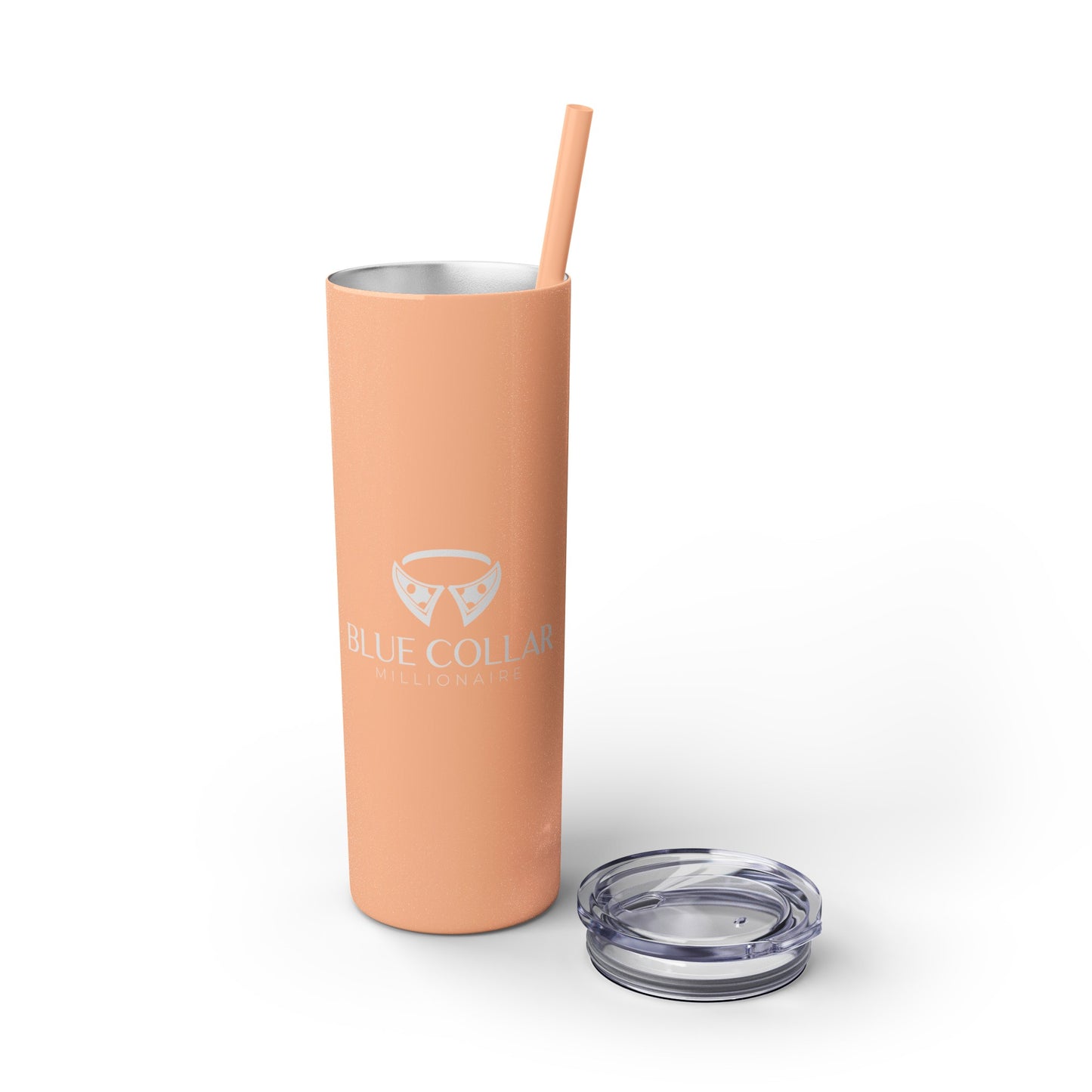 Skinny Tumbler with Straw, 20oz