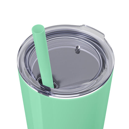 Skinny Tumbler with Straw, 20oz