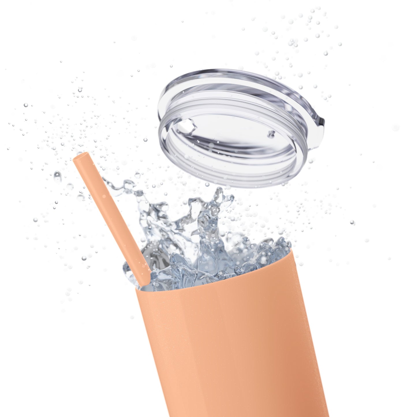 Skinny Tumbler with Straw, 20oz