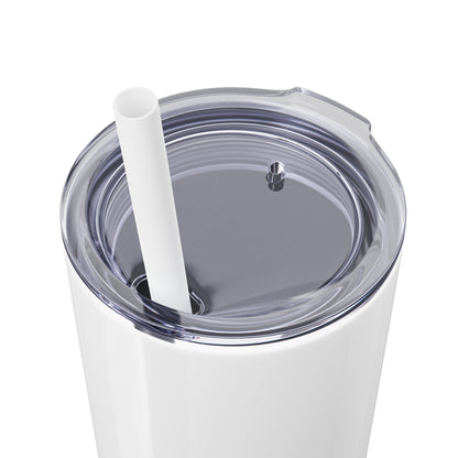 Skinny Tumbler with Straw, 20oz