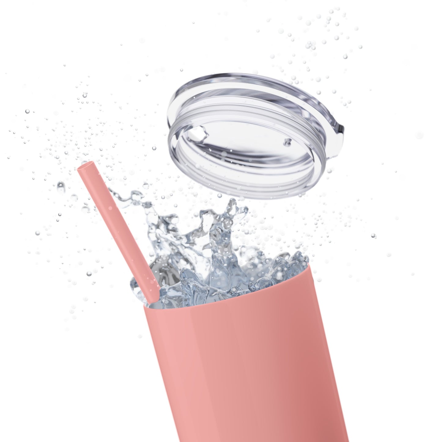 Skinny Tumbler with Straw, 20oz