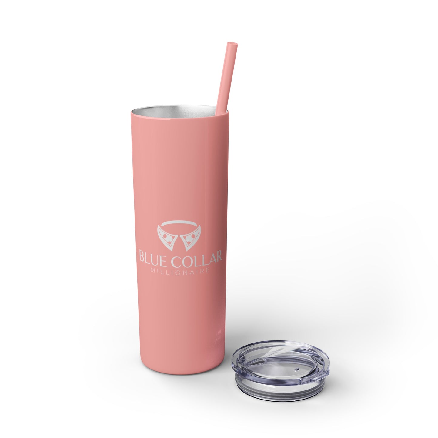 Skinny Tumbler with Straw, 20oz