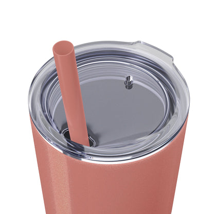 Skinny Tumbler with Straw, 20oz