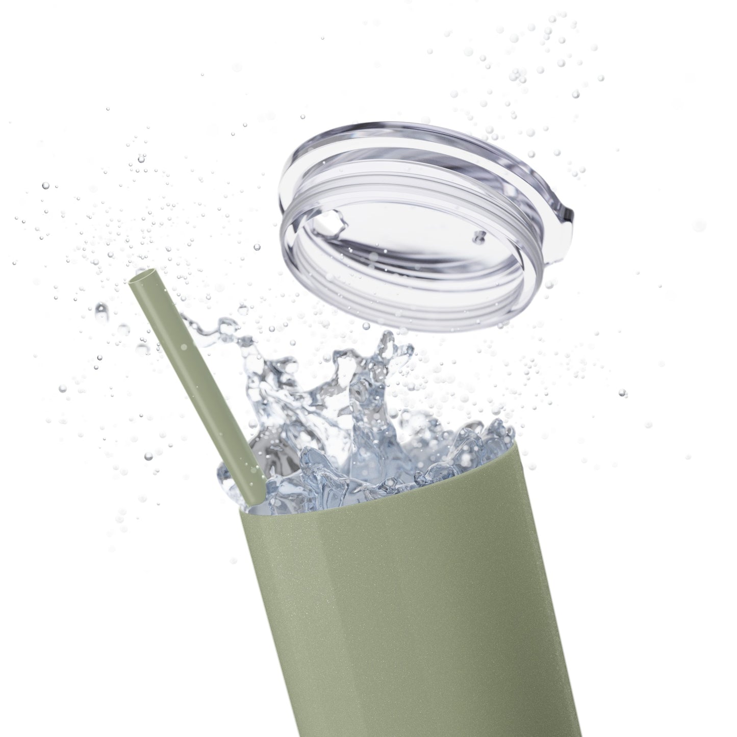 Skinny Tumbler with Straw, 20oz